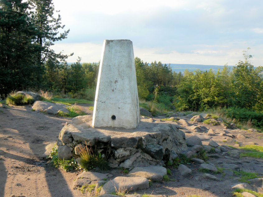 Bolehill trig Bolehill trig